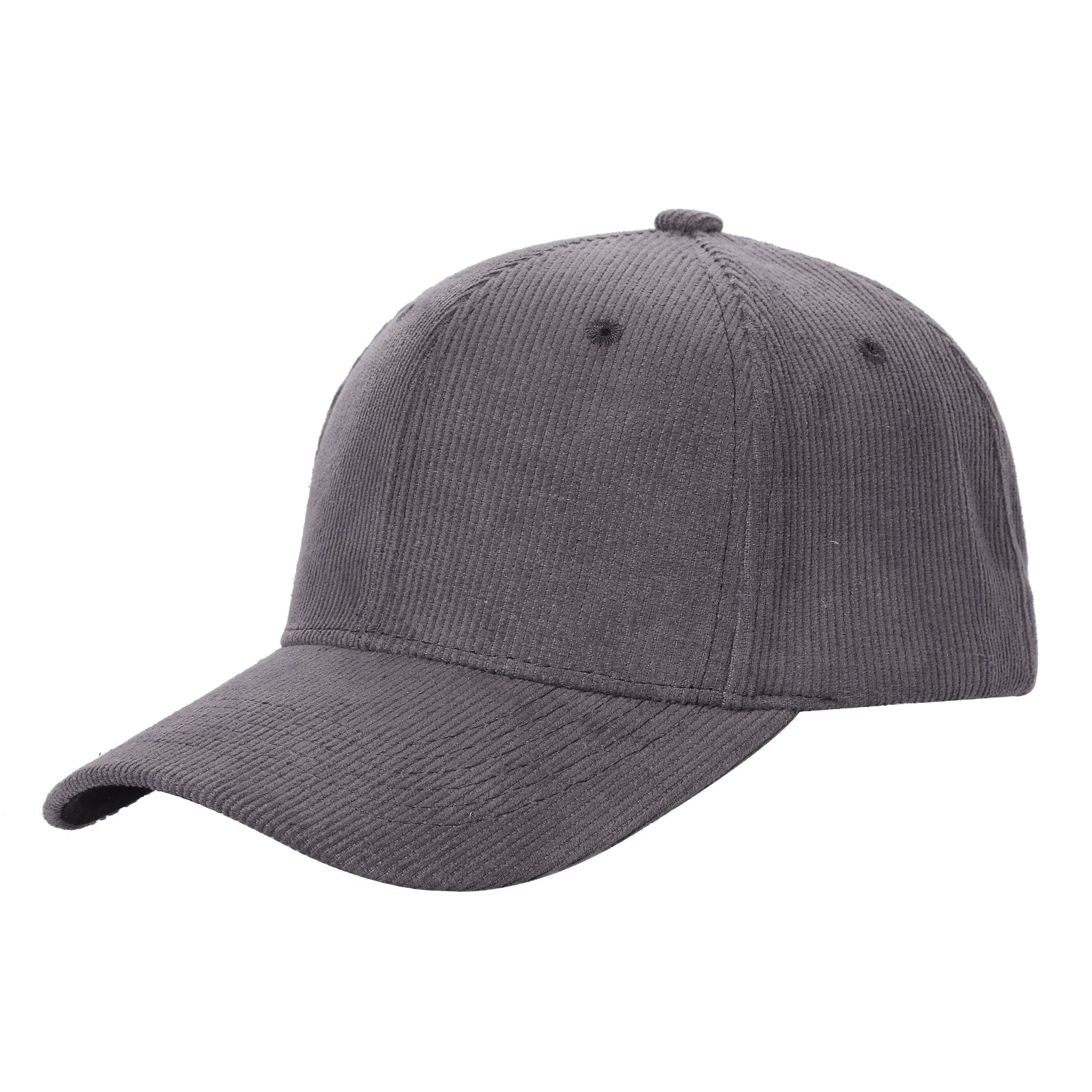 CORDUROY Solid Buckle Hat - selected color - Burzip Wholesale
