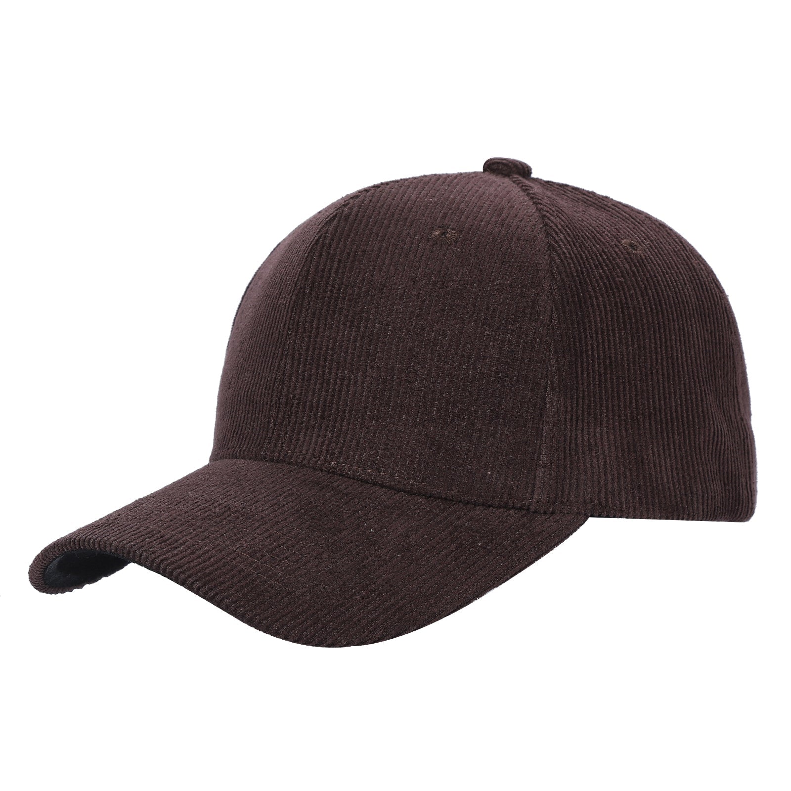 CORDUROY Solid Buckle Hat - selected color - Burzip Wholesale