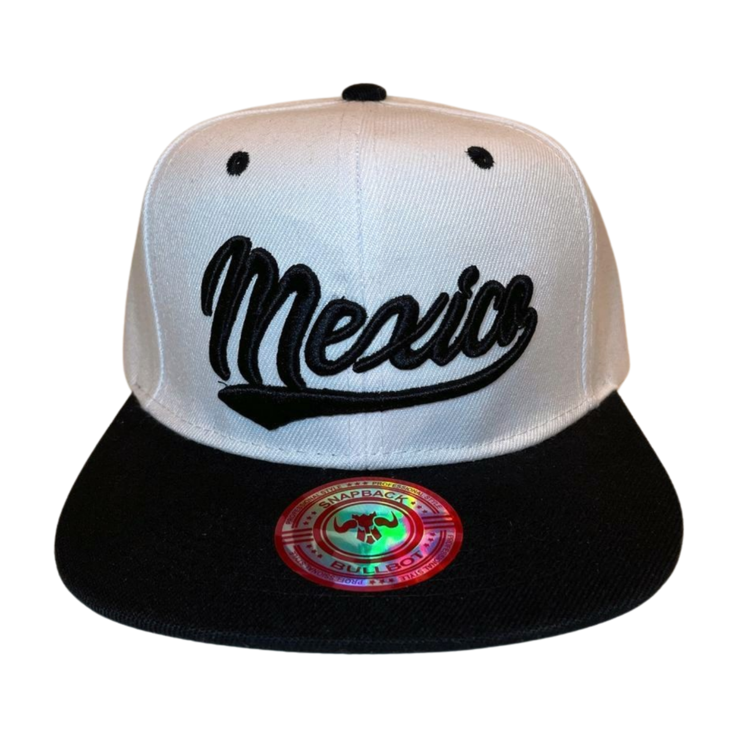 HP MEXICO EMBROIDERY FLATBILL SNAPBACK - RED /WHIT MEXICO - Burzip Wholesale
