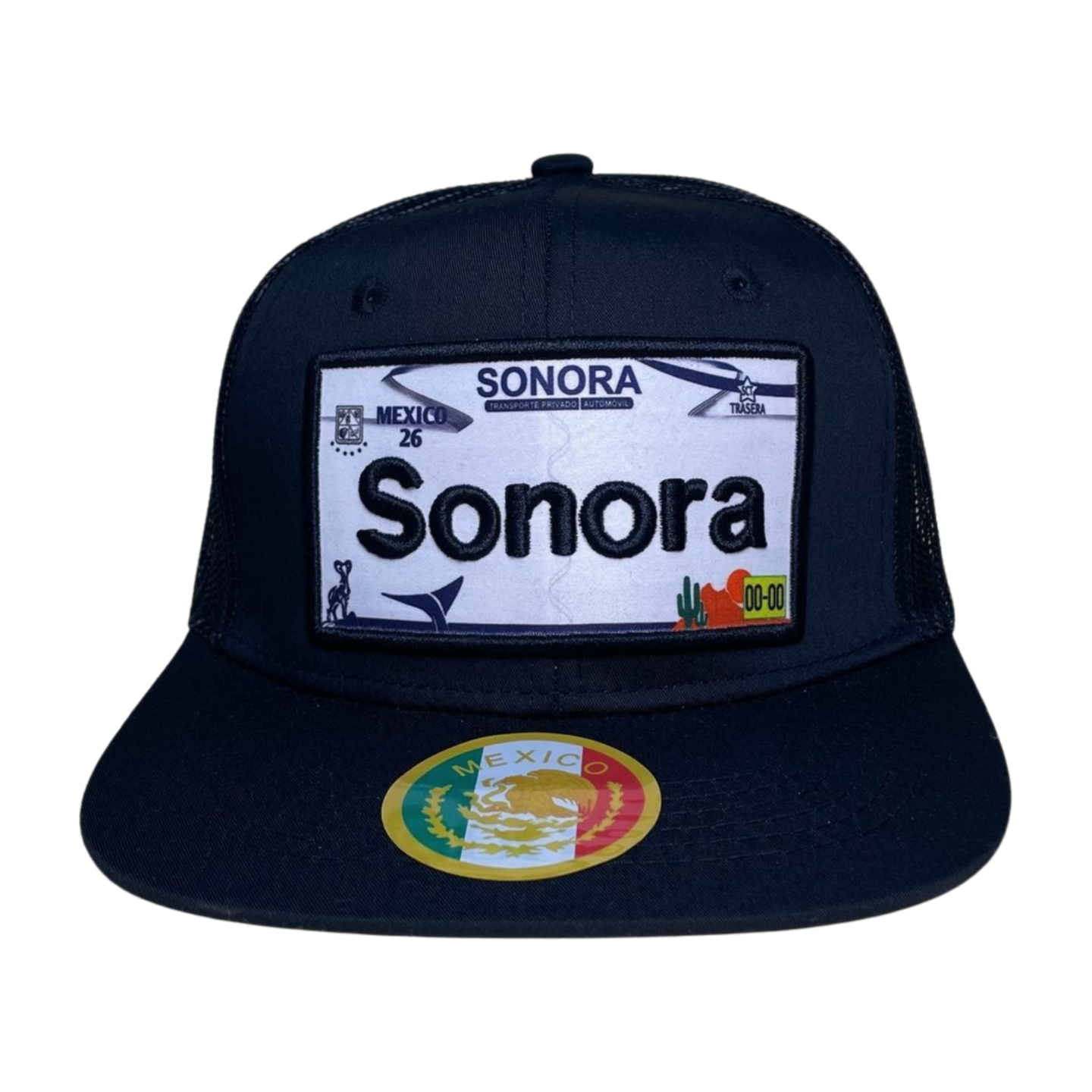 HTFM-BLK HAT WITH PATCH - SONORA - Burzip Wholesale