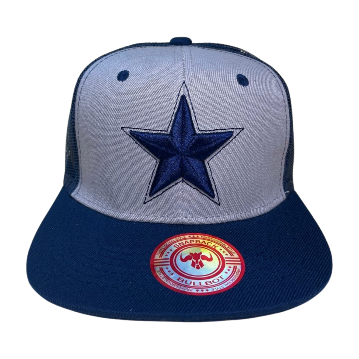 HPFM-DZ-STAR-$5.5 - GREY/D.BLUE - Burzip Wholesale