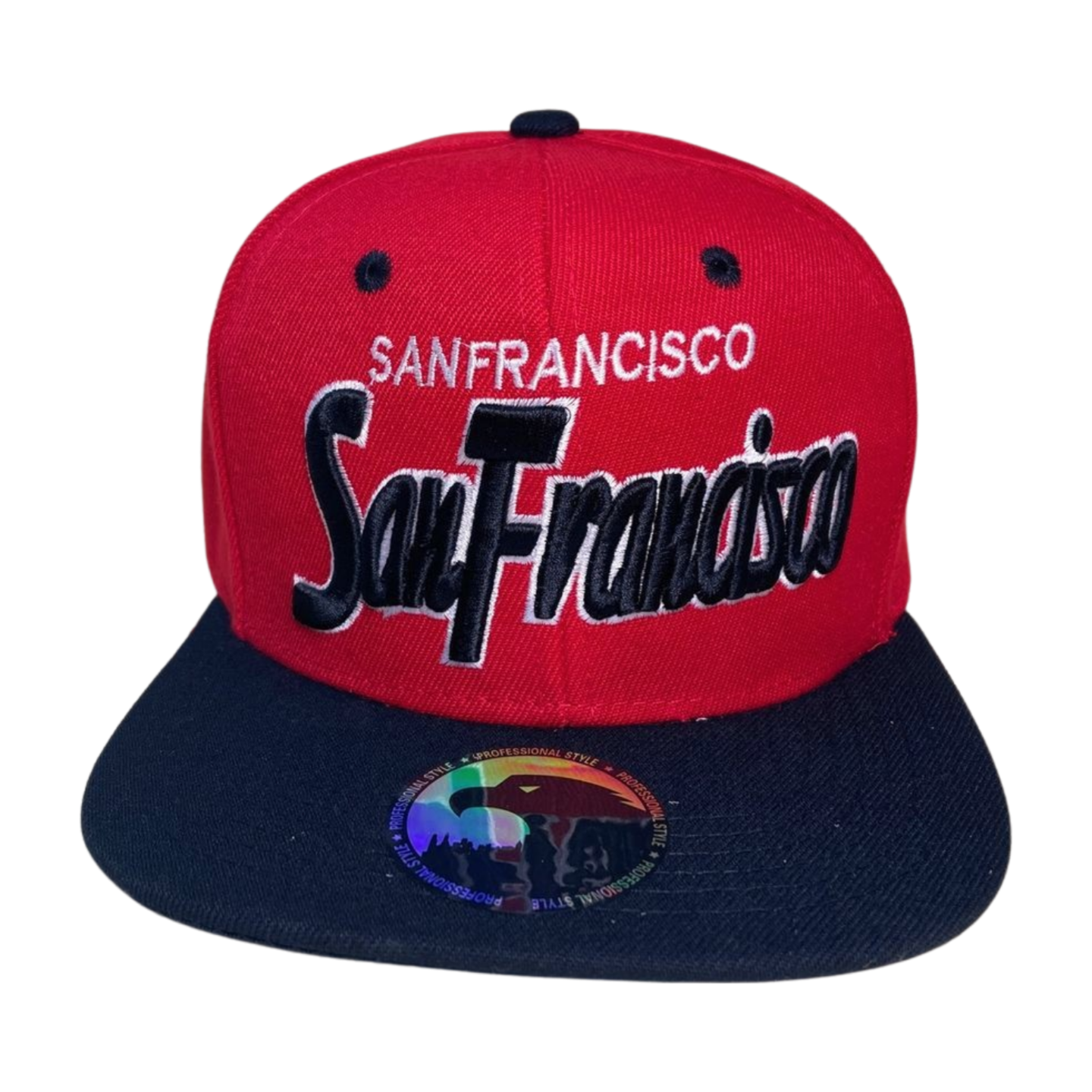 HPF-SANFRAN - RED/BALCK - Burzip Wholesale