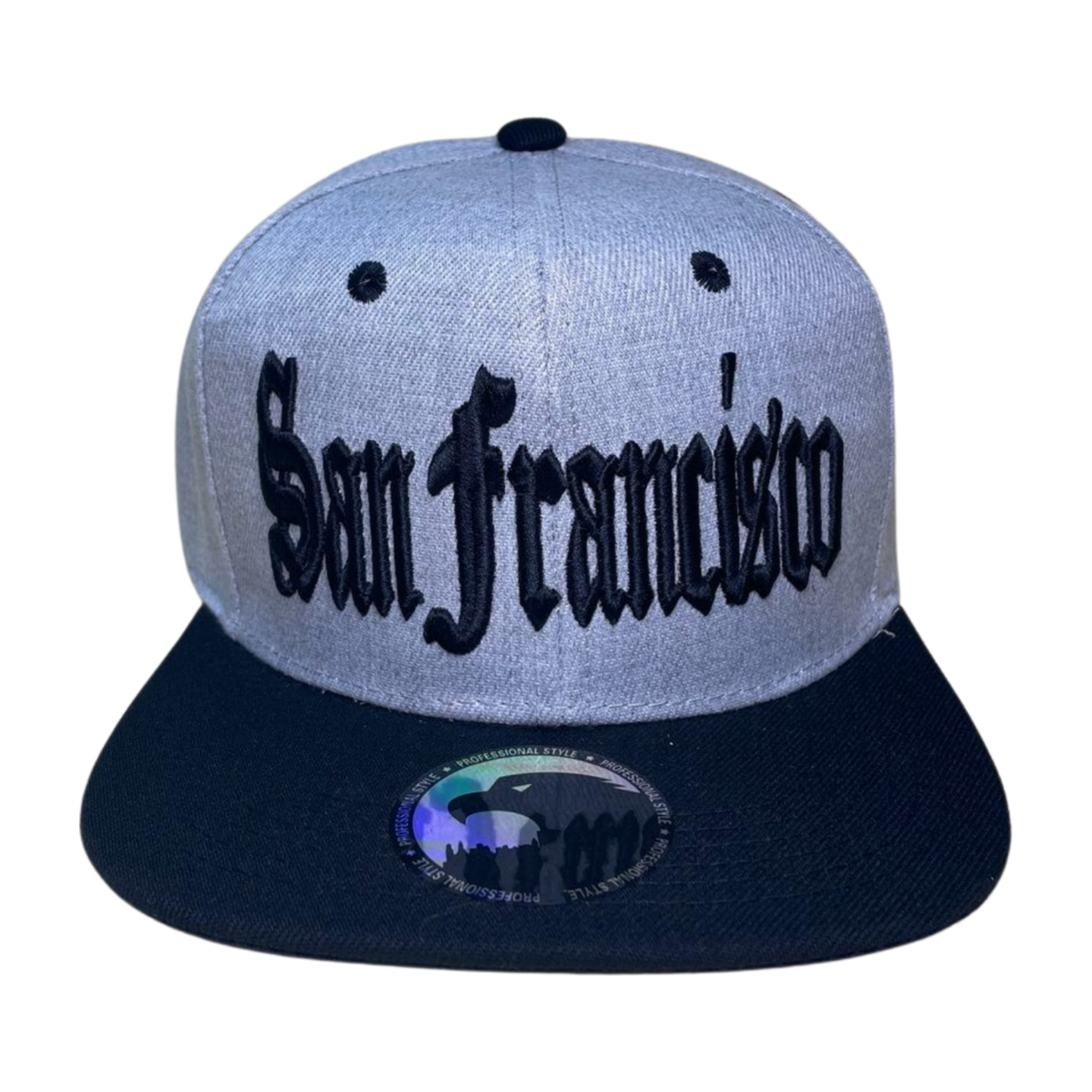 HPF-SANFRAN - GREY/BLACK - Burzip Wholesale