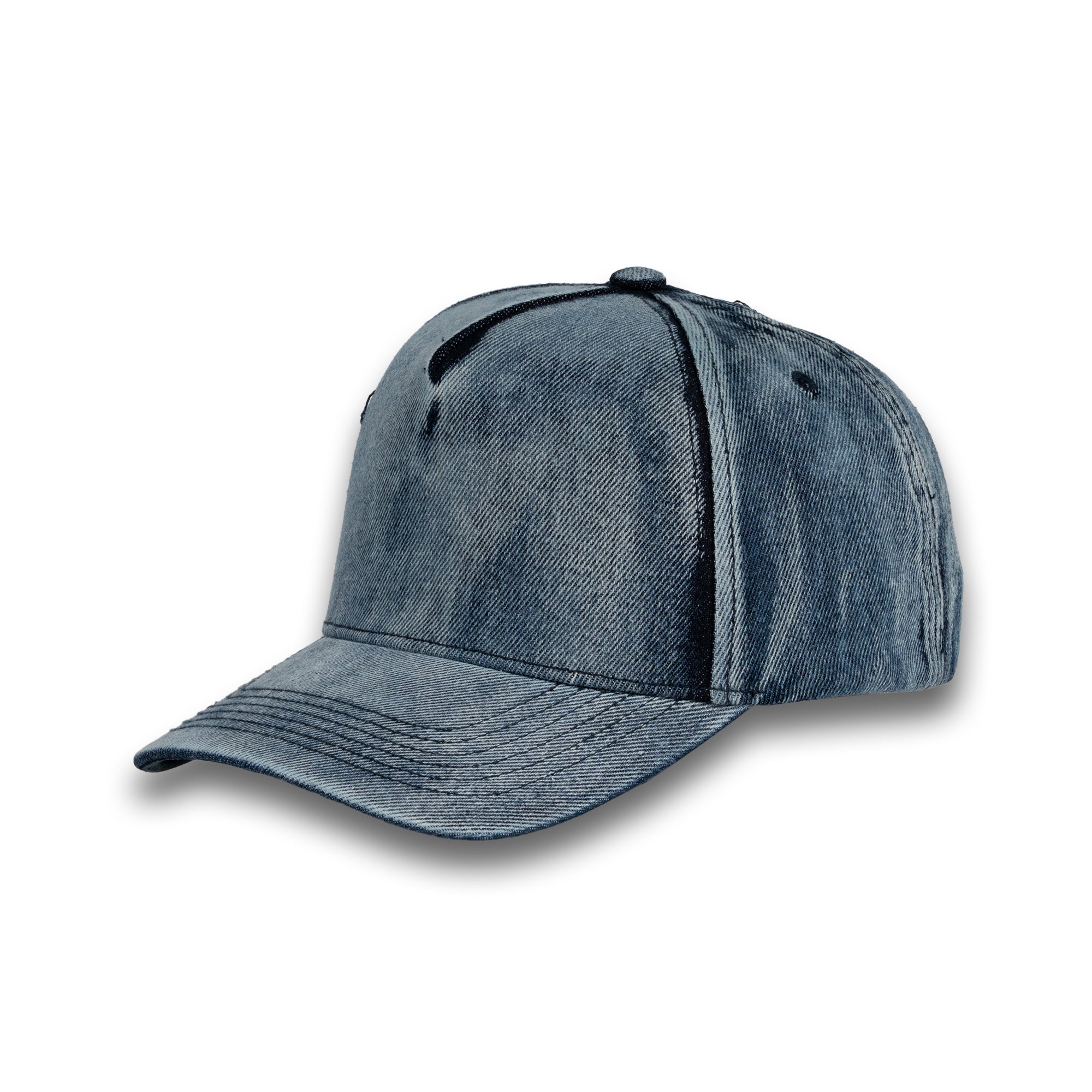5panel Cotton Denim Fabric Snapback Wholesale 5denim HOT3 - SAGE DENIM - Burzip Wholesale