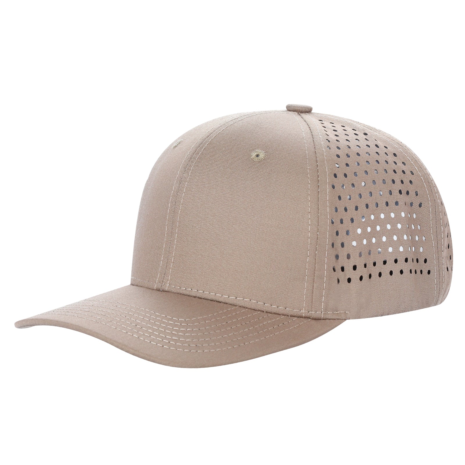 6panel Laser Performance Cap Adjustable Snap Back Hat 6laser - NAVY - Burzip Wholesale