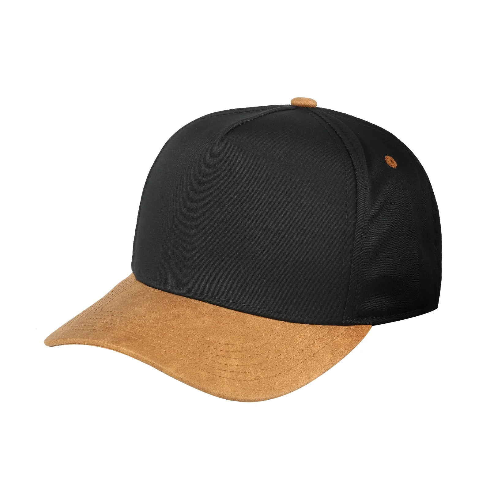 5PABEL LEATHER BILL TC CROWN tcrs - BLK/KHAKI - Burzip Wholesale