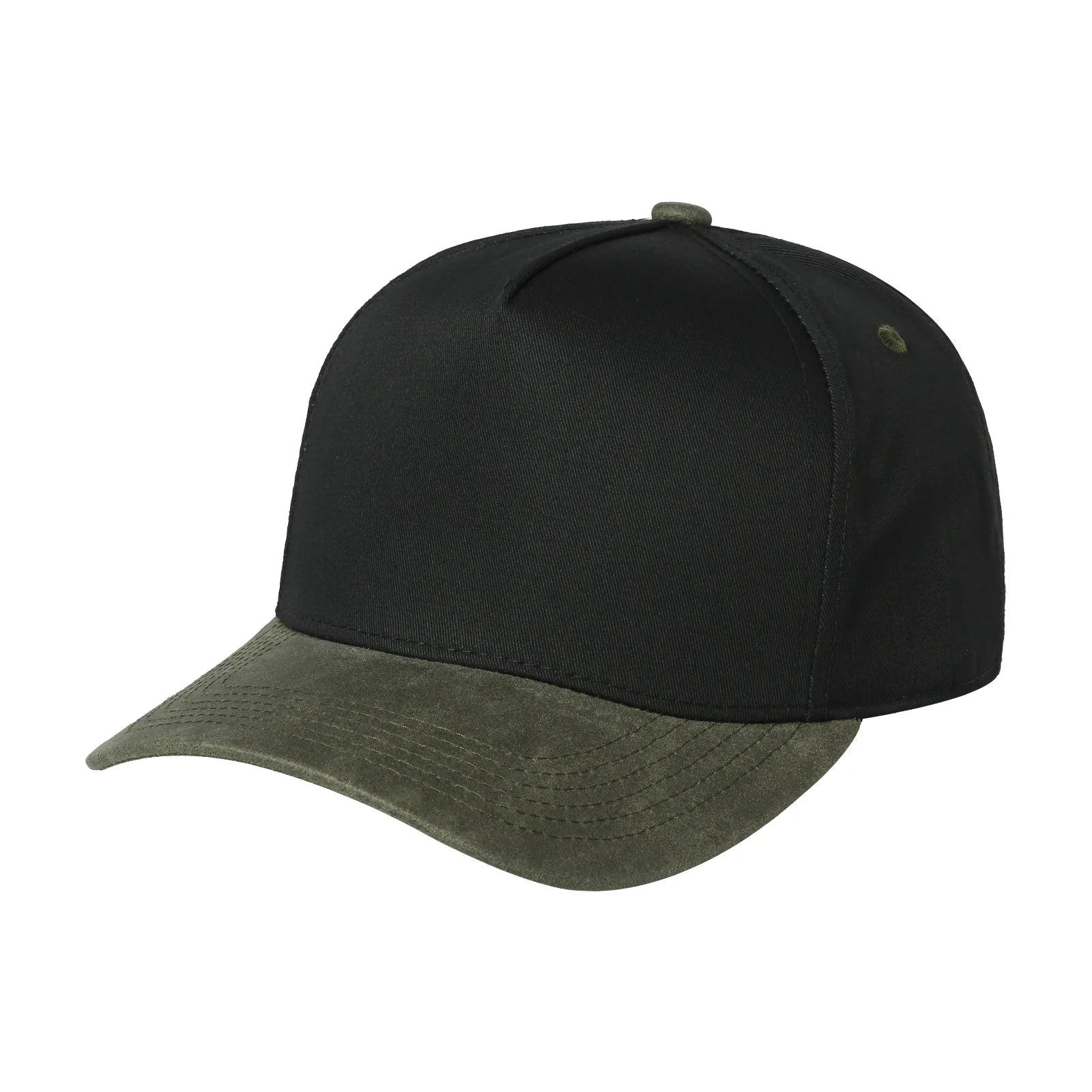 5PABEL LEATHER BILL TC CROWN tcrs - BLK/OLIVE - Burzip Wholesale