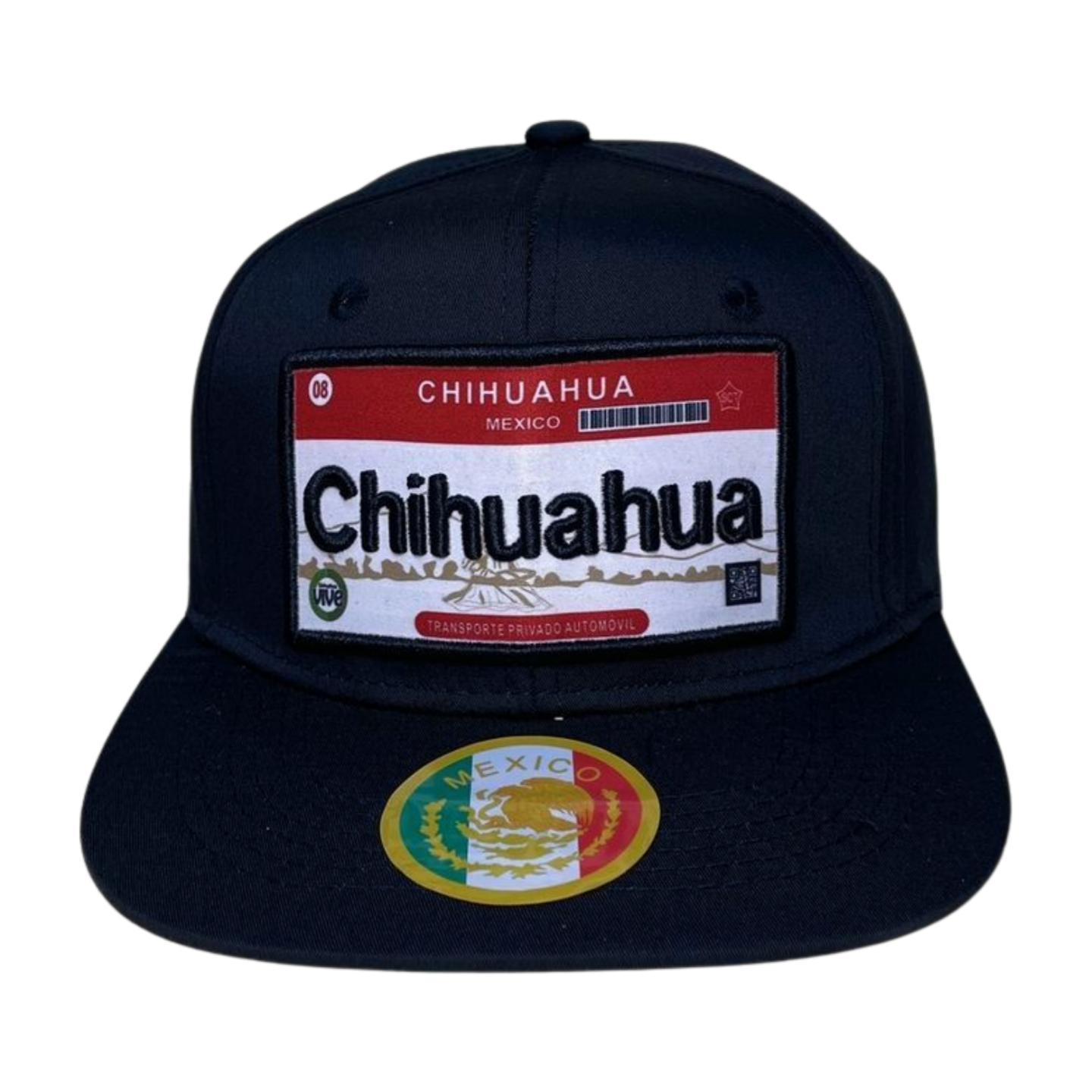 HTF-MX CITY-PK6-BLK SNAPBACK WITH PATCH, EMBROIDERY (6PCS/PACK) - CHIHUAHUA - Burzip Wholesale