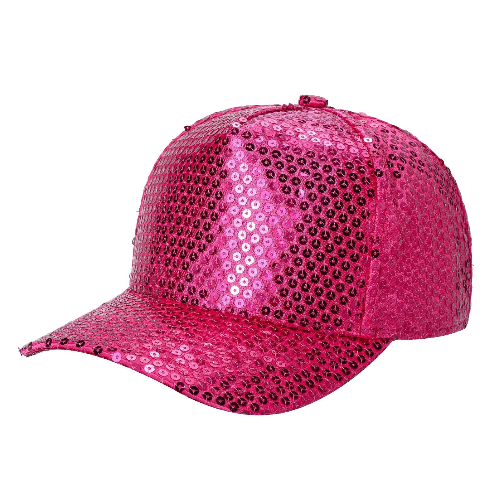 5Panel Sequince Fabric Cap tcsq - WHT - Burzip Wholesale