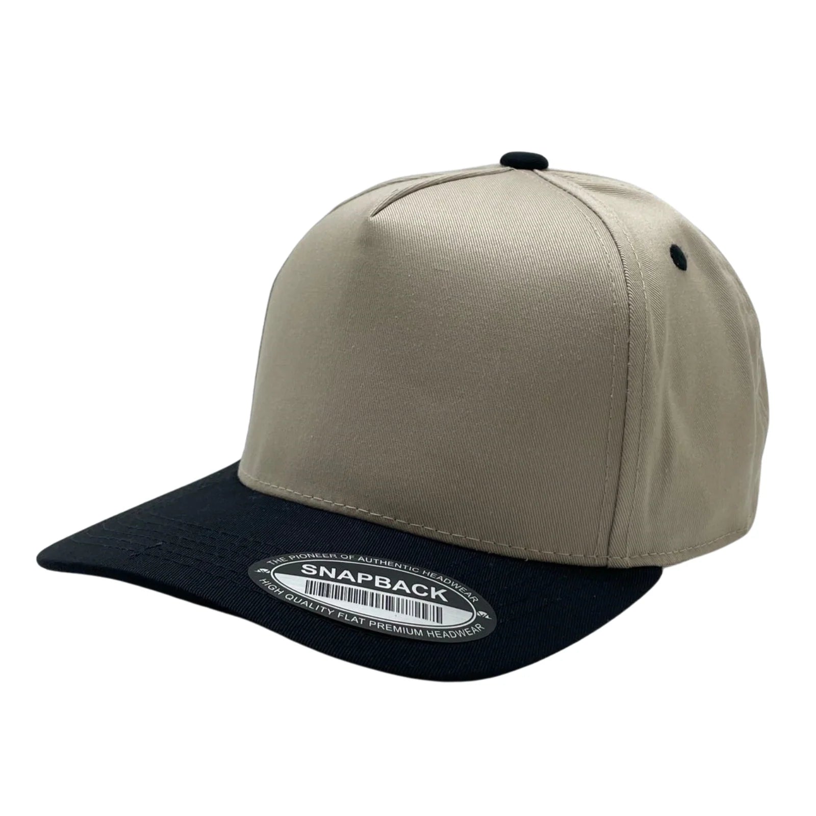 5panel Solid with Under Bill Colored Blank Caps Tcoa - selected color - Burzip Wholesale
