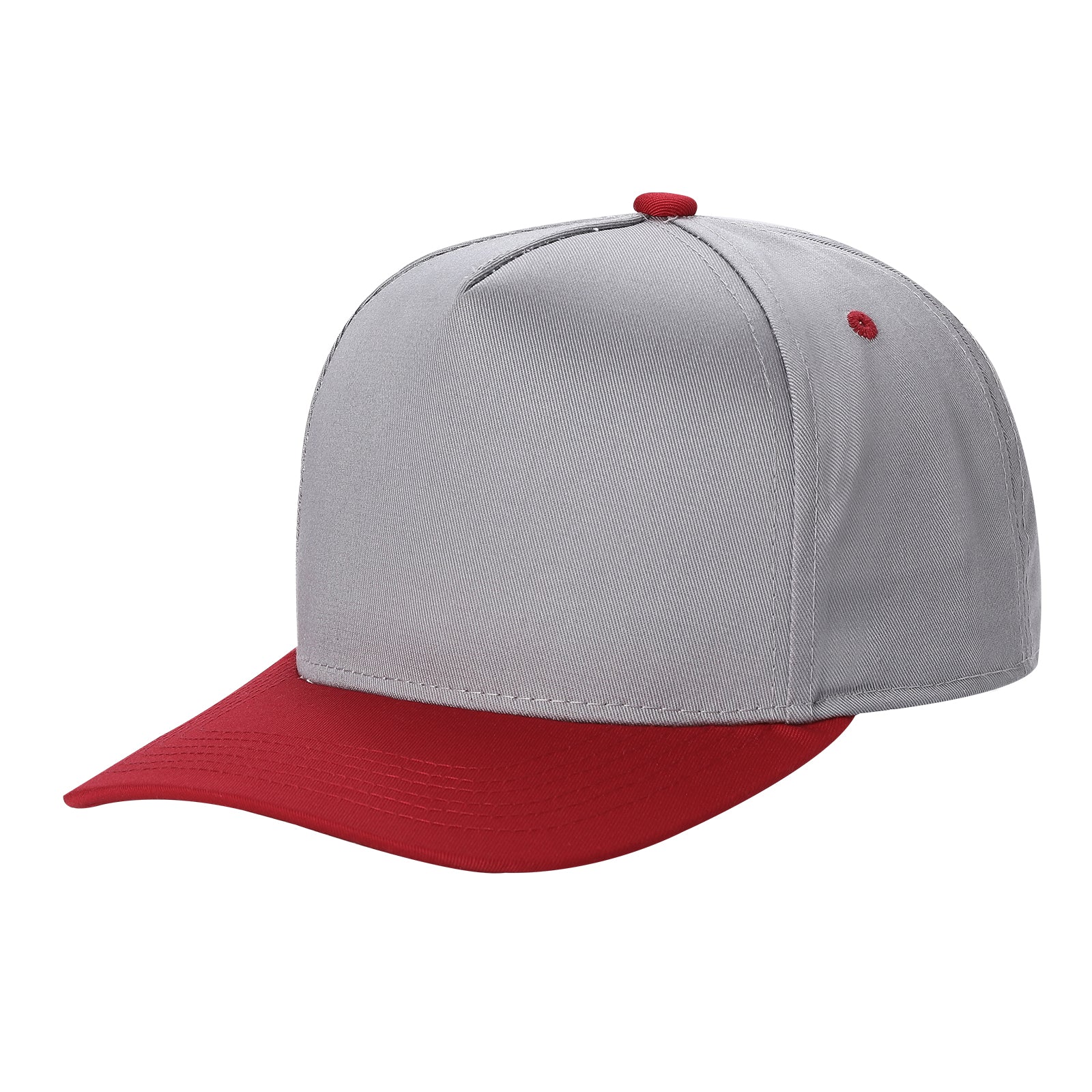 5panel Solid with Under Bill Colored Blank Caps Tcoa - selected color - Burzip Wholesale
