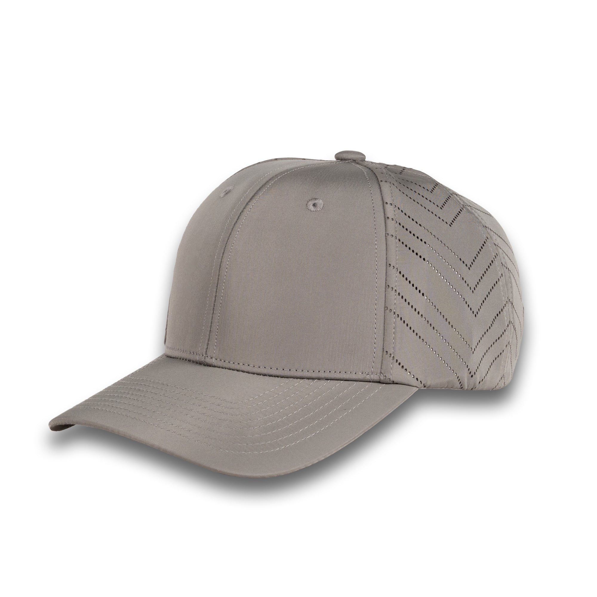 Wholesale 6 Panel Laser Performance Cap Buckle Back Hat 6laser - selected color - Burzip Wholesale
