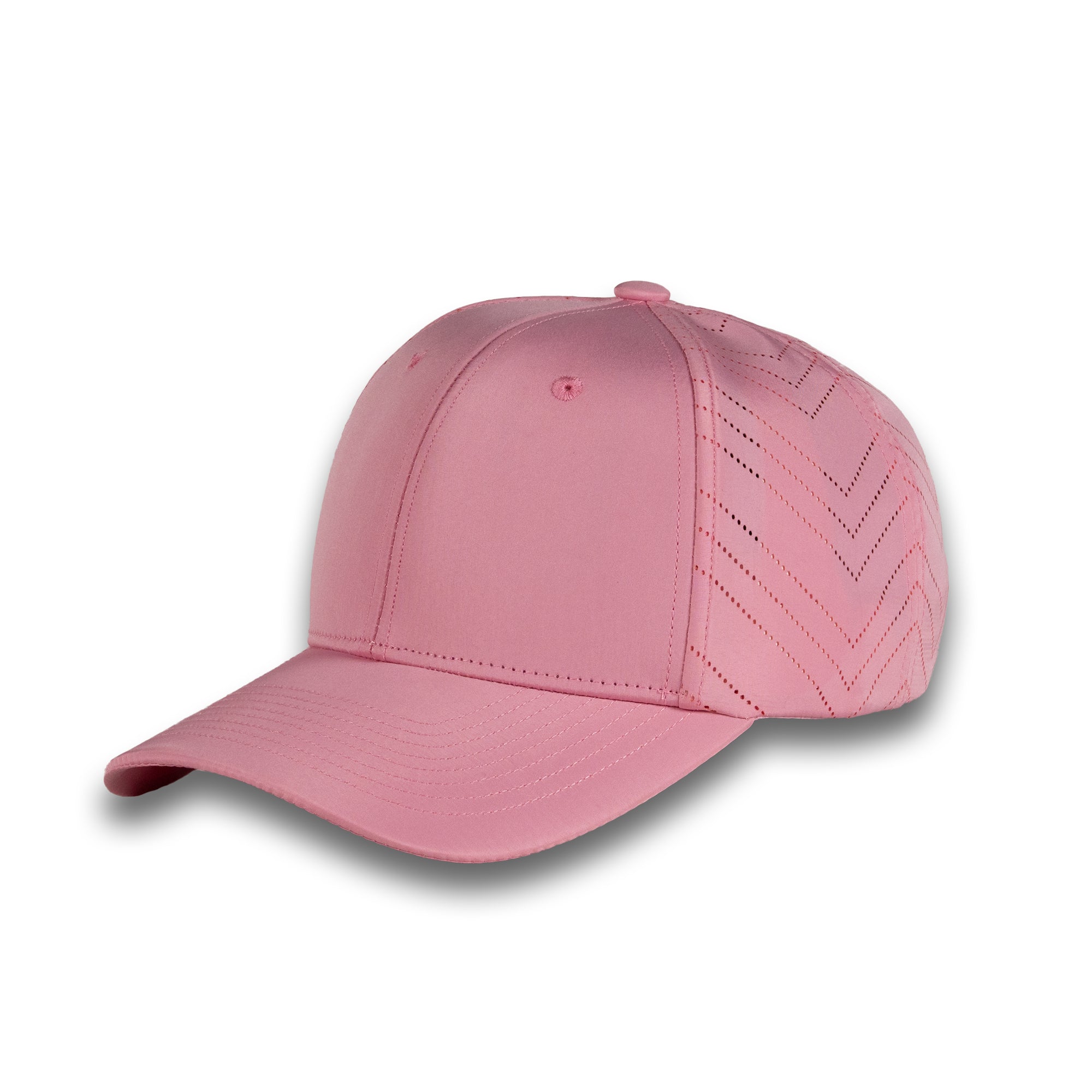 Wholesale 6 Panel Laser Performance Cap Buckle Back Hat 6laser - selected color - Burzip Wholesale