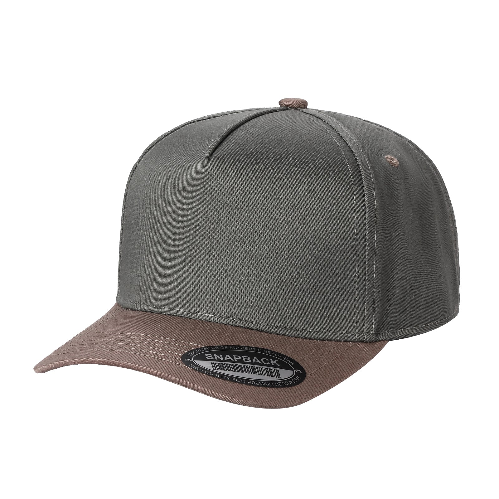 5panel Solid with Under Bill Colored Blank Caps Tcoa - selected color - Burzip Wholesale