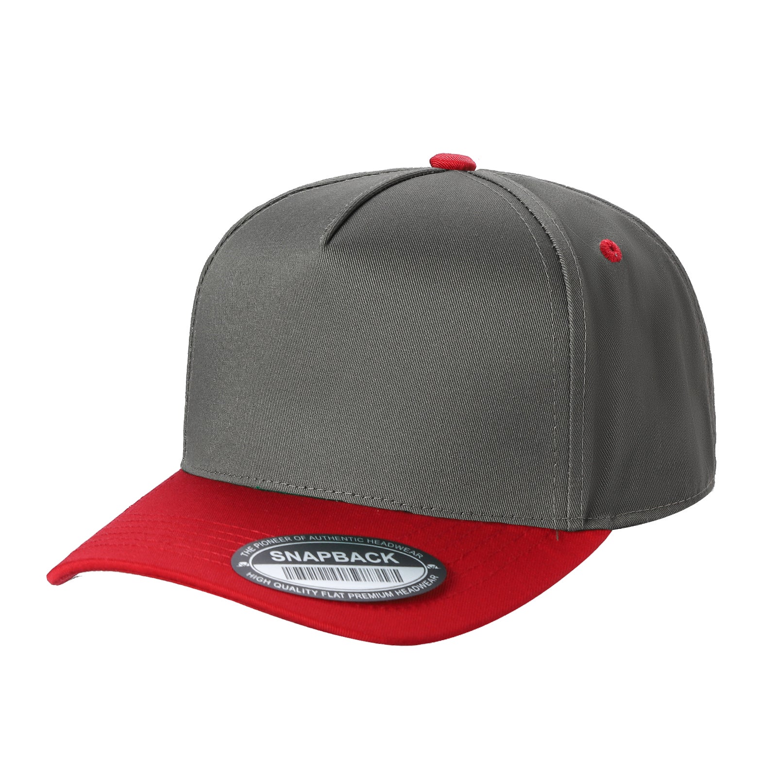 5panel Solid with Under Bill Colored Blank Caps Tcoa - selected color - Burzip Wholesale