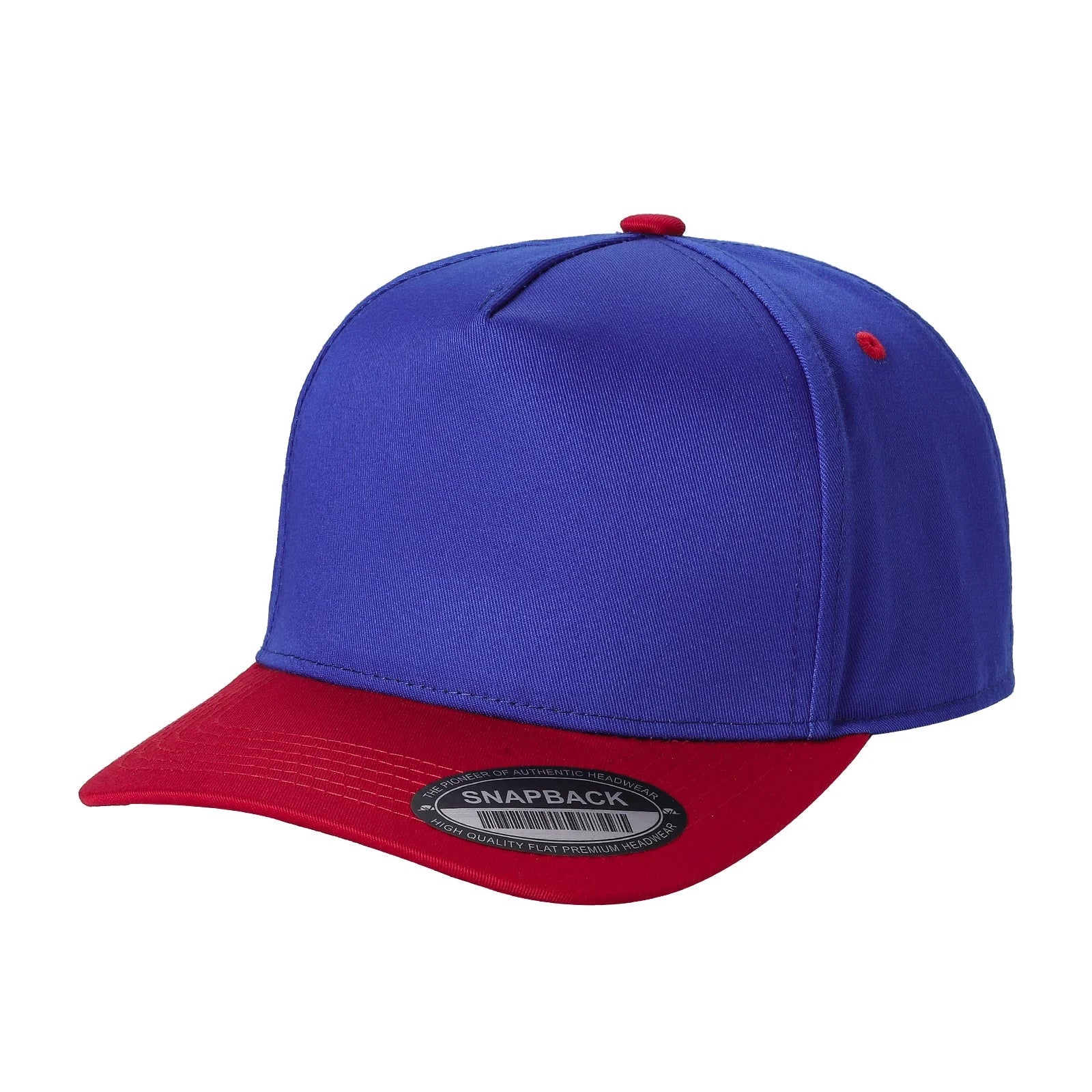 5panel Solid with Under Bill Colored Blank Caps Tcoa - selected color - Burzip Wholesale