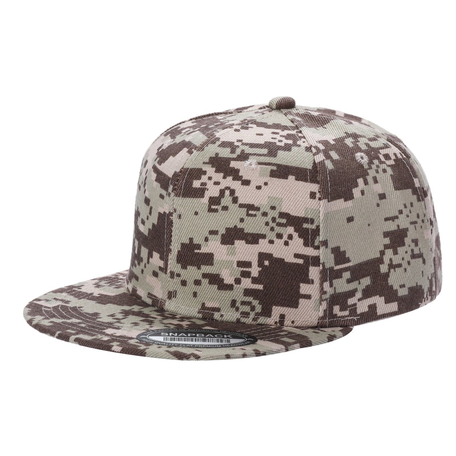 Camouflage Snapback or Buckle Velcro Adjustable Hat Camo Baseball Cap - BUC-CAMO - Burzip Wholesale