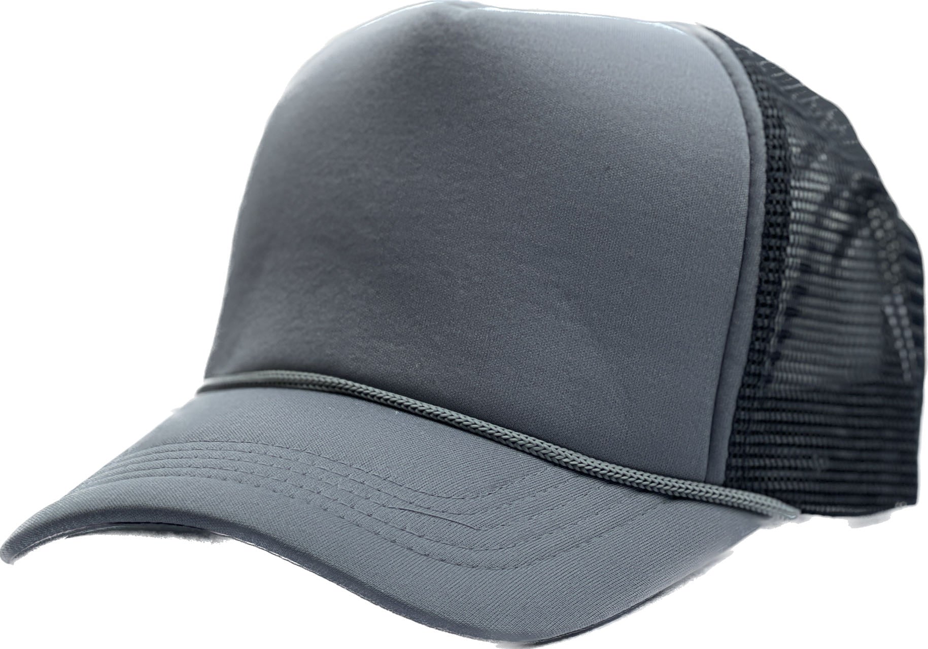 Sponge Foam Trucker Mesh for Kids 5panel Adult Unisex Stm - KHAKI/BROWN - Burzip Wholesale
