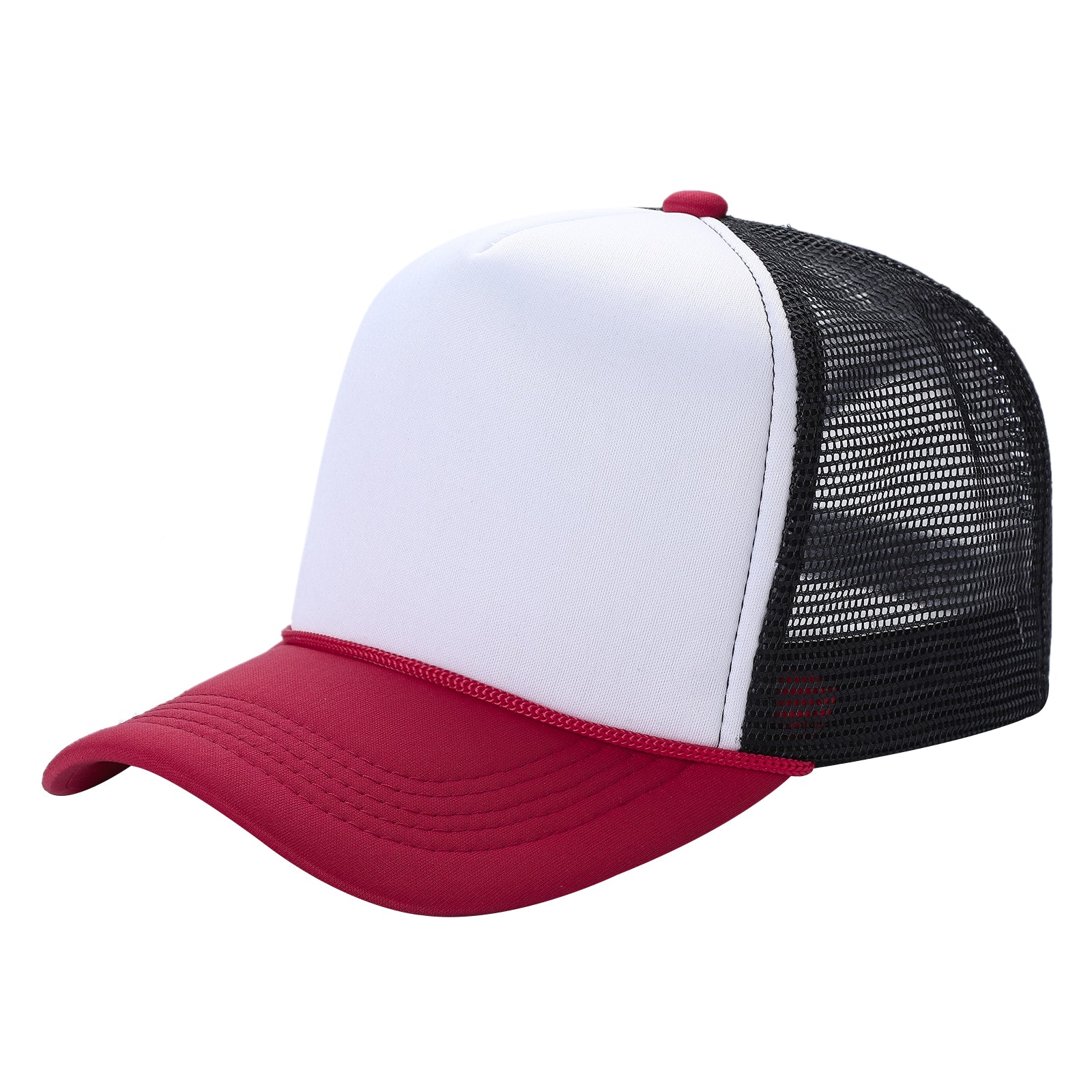 Sponge Foam Trucker Mesh for Kids 5panel Adult Unisex Stm - selected color - Burzip Wholesale