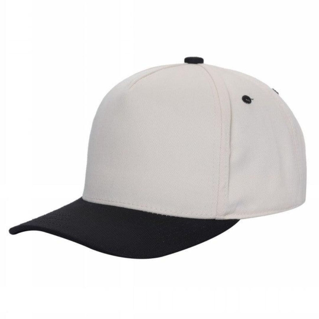 5panel Twill Fabric 5tone with Cream Crown 2tone Blank Caps Tctan - TCTAN-LAVENDOR - Burzip Wholesale