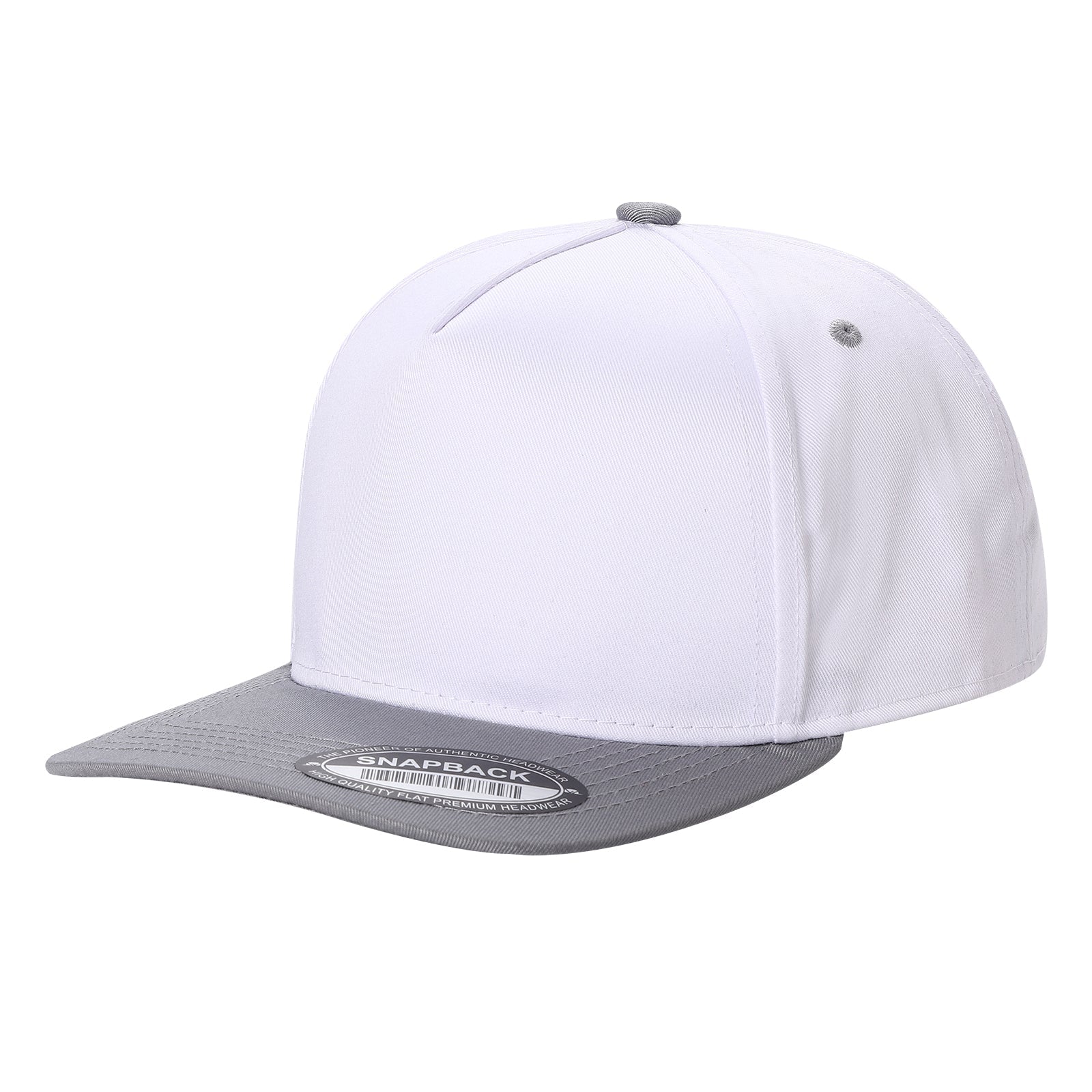 5panel Solid with Under Bill Colored Blank Caps Tcoa - selected color - Burzip Wholesale