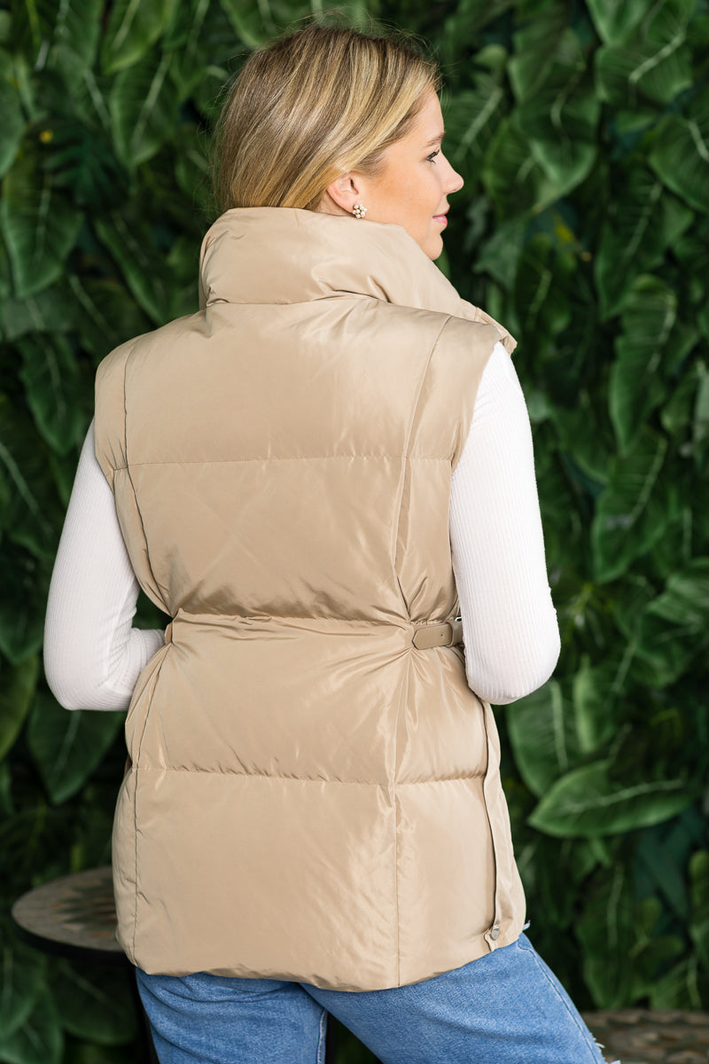 WV0050Women's Lightweight Quilted Puffer Vest with Stand Collar - 2222=8PCS $27 - Burzip Wholesale