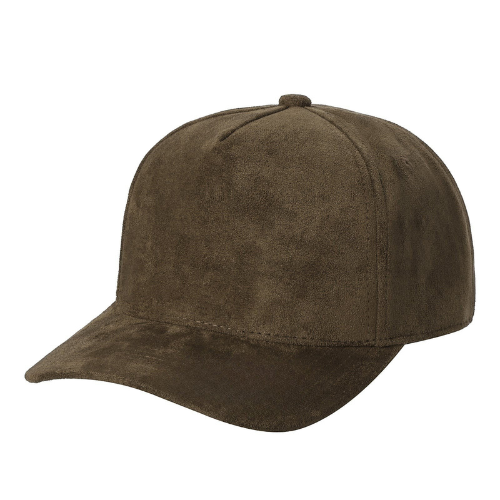 5panel Whole Suede Fabric Snapback Blank Hats 5suede - TAN/SKY (new) - Burzip Wholesale