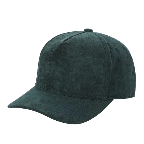 5panel Whole Suede Fabric Snapback Blank Hats 5suede - D.GREEN - Burzip Wholesale