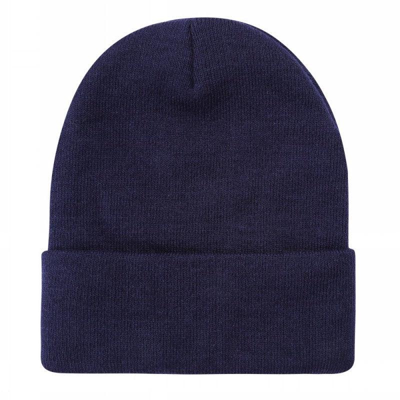 Long Beanie Hat for Men & Women - White - Burzip Wholesale