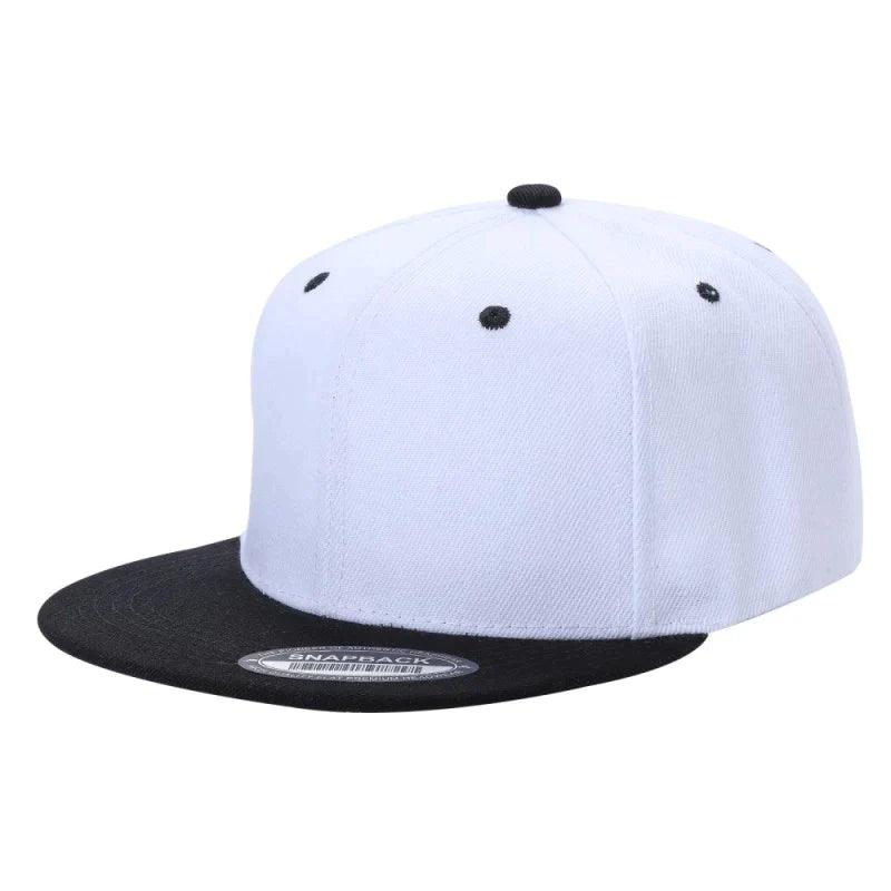 PS-POLY SNAPBACK FLAT BILL - D.GREEN/L.GREY - Burzip Wholesale