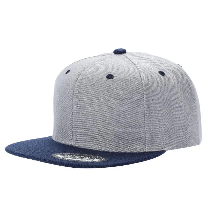 PS-POLY SNAPBACK FLAT BILL - RED/ROYAL - Burzip Wholesale
