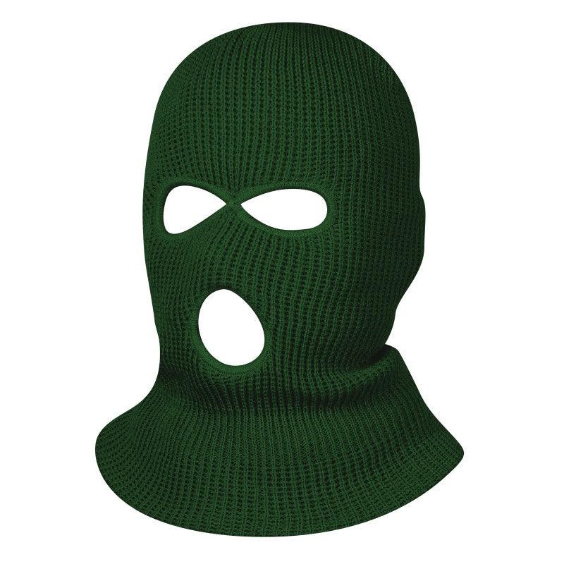 SKI MASK-pc-KNITTED SKI Mask (3Hole&1Hole)-$4/pc - selected color - Burzip Wholesale
