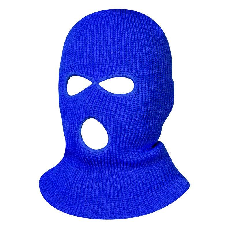 SKI MASK-pc-KNITTED SKI Mask (3Hole&1Hole)-$4/pc - 3Hole-Aqua - Burzip Wholesale