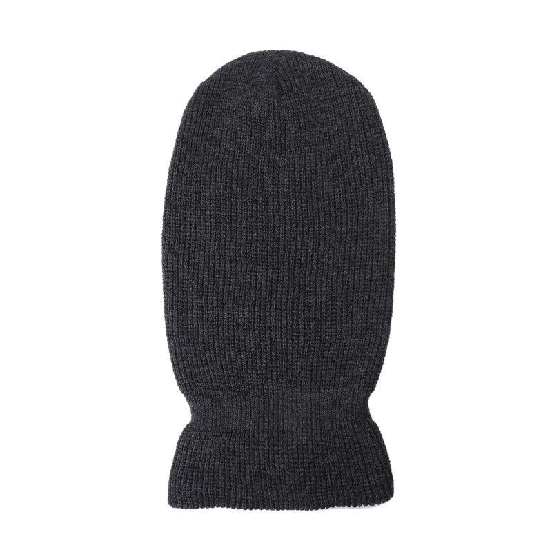 SKI MASK-pc-KNITTED SKI Mask (3Hole&1Hole)-$4/pc - 3Hole-H. grey - Burzip Wholesale