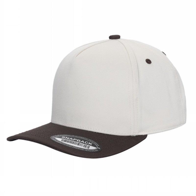 5panel Solid with Under Bill Colored Blank Caps Tcoa - OLIVE/RED - Burzip Wholesale