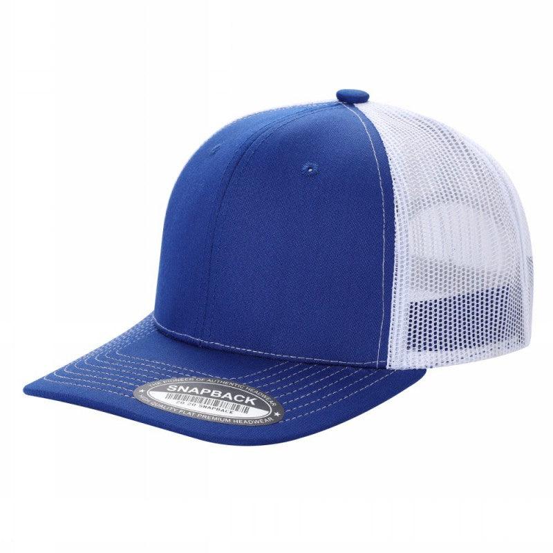 TRTM2-DZ-TWILL FABRIC WITH MESH BACK 2TONE CAPS - selected color - Burzip Wholesale