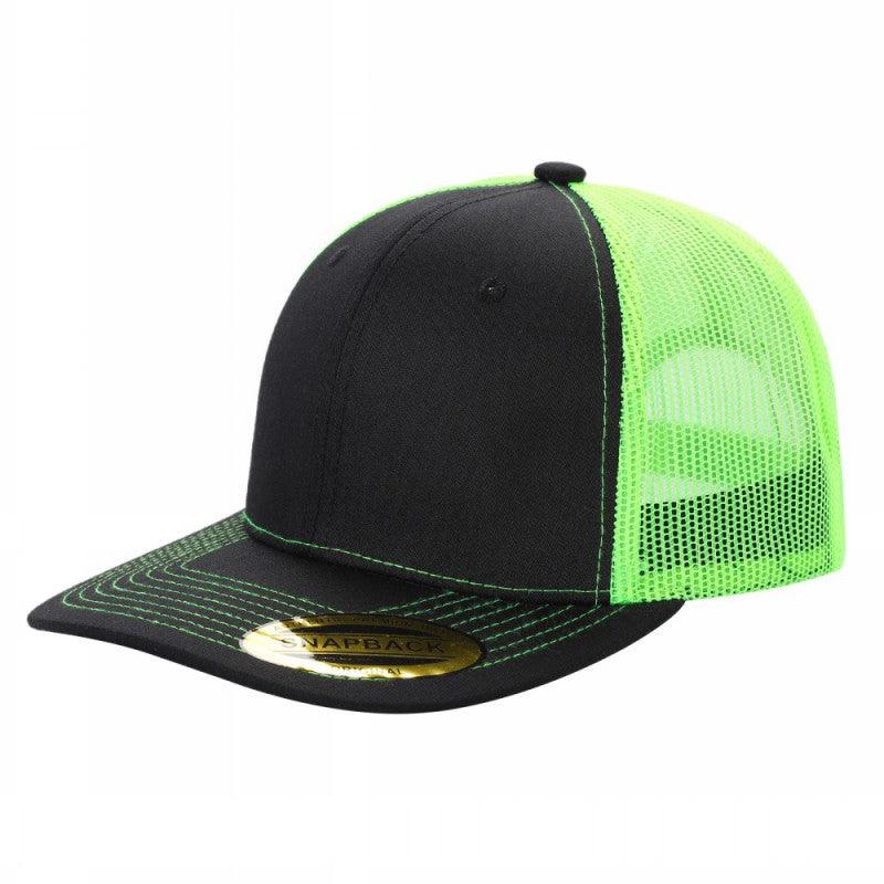 TRTM2-DZ-TWILL FABRIC WITH MESH BACK 2TONE CAPS - selected color - Burzip Wholesale