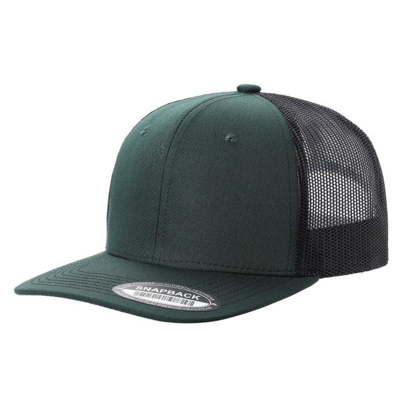 TRTM2-DZ-TWILL FABRIC WITH MESH BACK 2TONE CAPS - selected color - Burzip Wholesale
