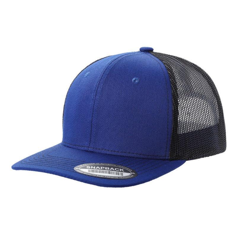 TRTM2-DZ-TWILL FABRIC WITH MESH BACK 2TONE CAPS - selected color - Burzip Wholesale