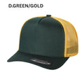 5panel Twill Crown Tracker Mesh Snapback 2tone 5trtm - ROYAL/BLK - Burzip Wholesale