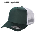 5panel Twill Crown Tracker Mesh Snapback 2tone 5trtm - ROYAL/WHITE - Burzip Wholesale
