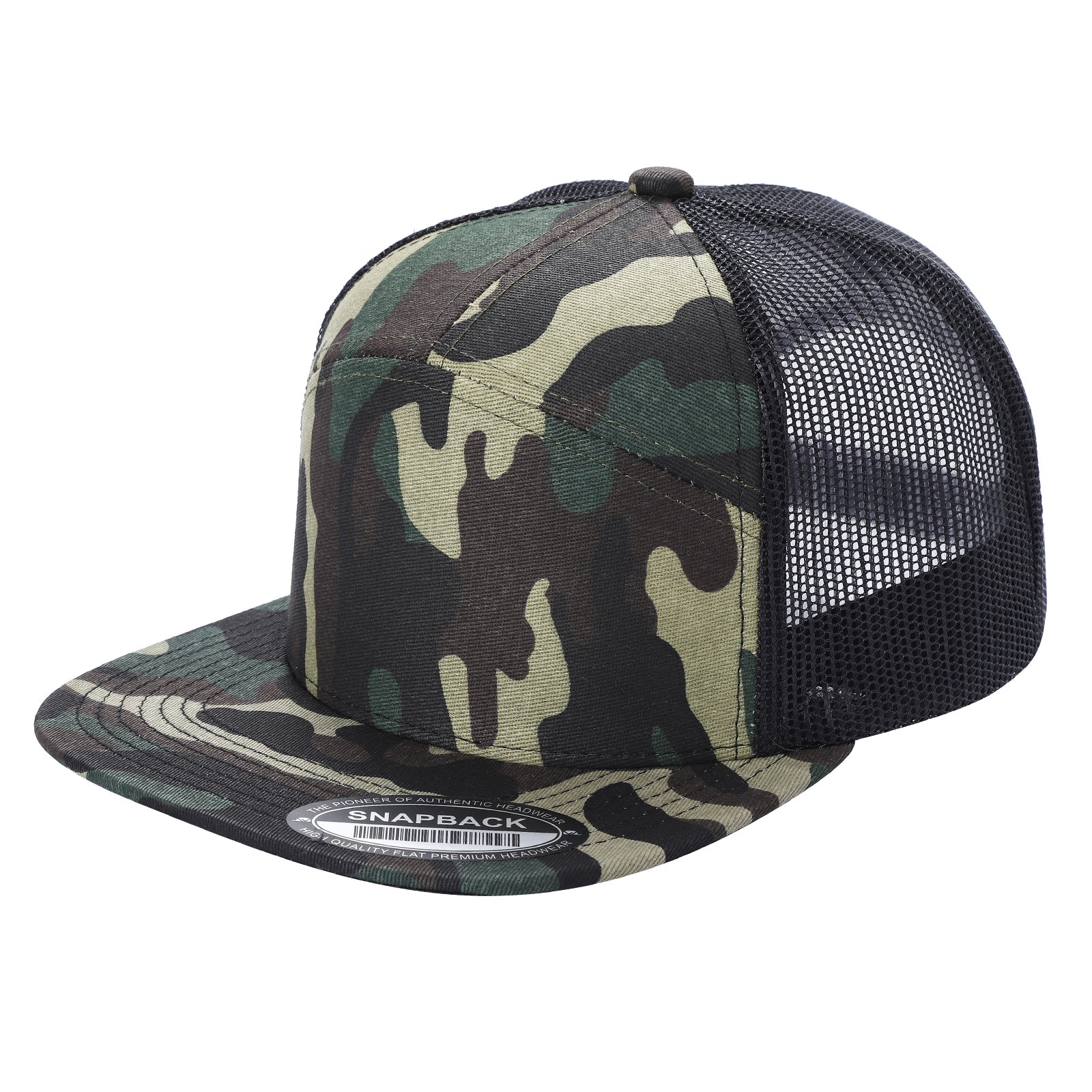 Camouflage Snapback or Buckle Velcro Adjustable Hat Camo Baseball Cap - CDH-CAMO - Burzip Wholesale