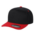 TCFC-PC-CORDUROY BILL TWILL HEAD PREPACK - RED/BLK - Burzip Wholesale