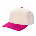 5panel Whole Suede Fabric Snapback Blank Hats 5suede - TAN/RED - Burzip Wholesale
