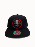 HPM-DZ-MEXICO EMBROIDERY FLAT BILL SNAPBACK-$5.50 - WHT - Burzip Wholesale