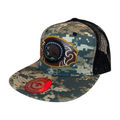 HPM-DZ-EAGLE EMB FLATBILL MESH BACK SNAPBACK-$5.50 - camouflage - Burzip Wholesale