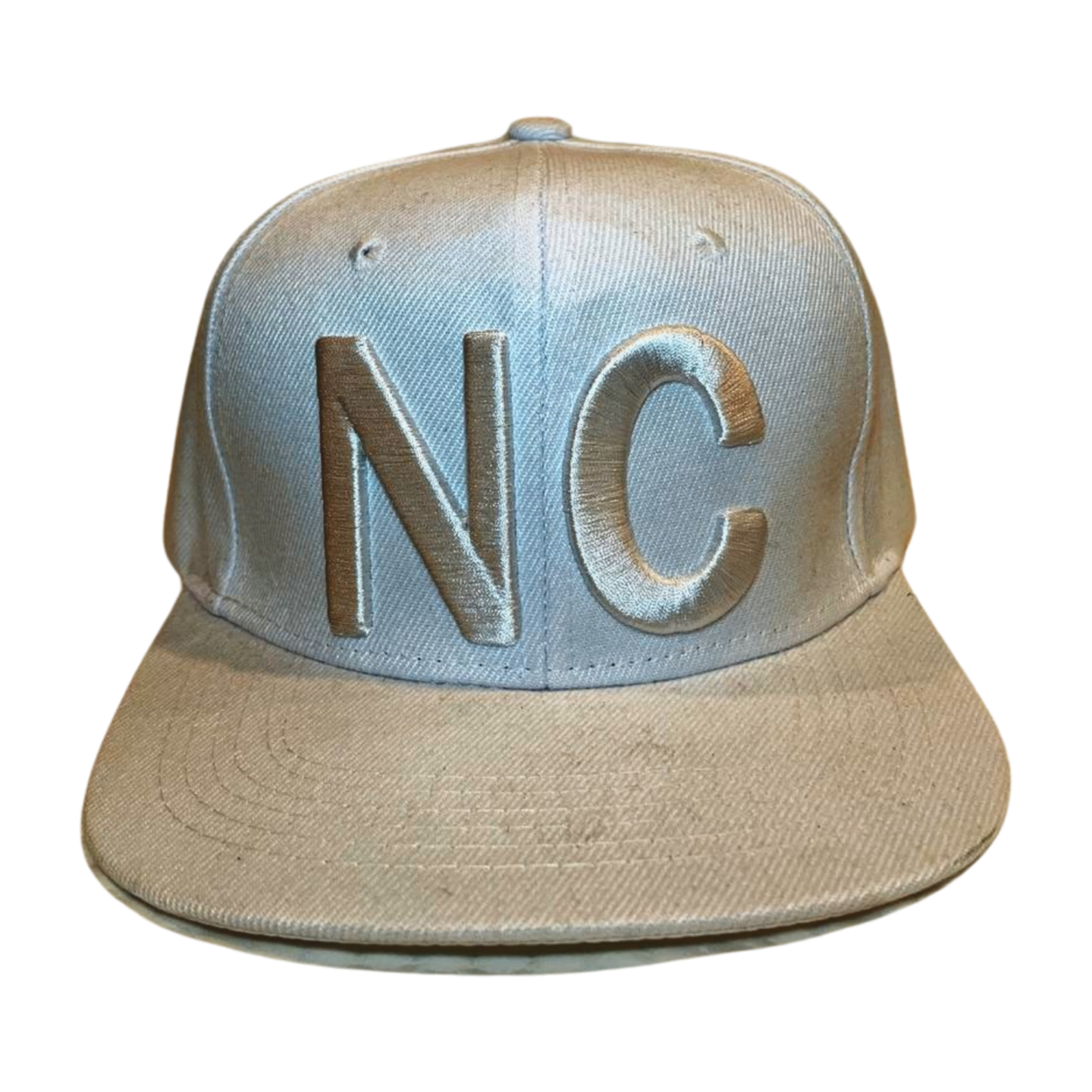 HP NC EMBROIDERY FLATBILL SNAPTBACK-$6 - WHT - Burzip Wholesale