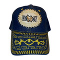 HP cowboy embroidery velcro ball cap - DENIM/BLUE - Burzip Wholesale