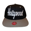 HP HOLLYWOOD EMBROIDERY, FLAT BILL SNAPBACK - RED - Burzip Wholesale