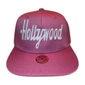 HP HOLLYWOOD EMBROIDERY, FLAT BILL SNAPBACK - DARK BLUE - Burzip Wholesale